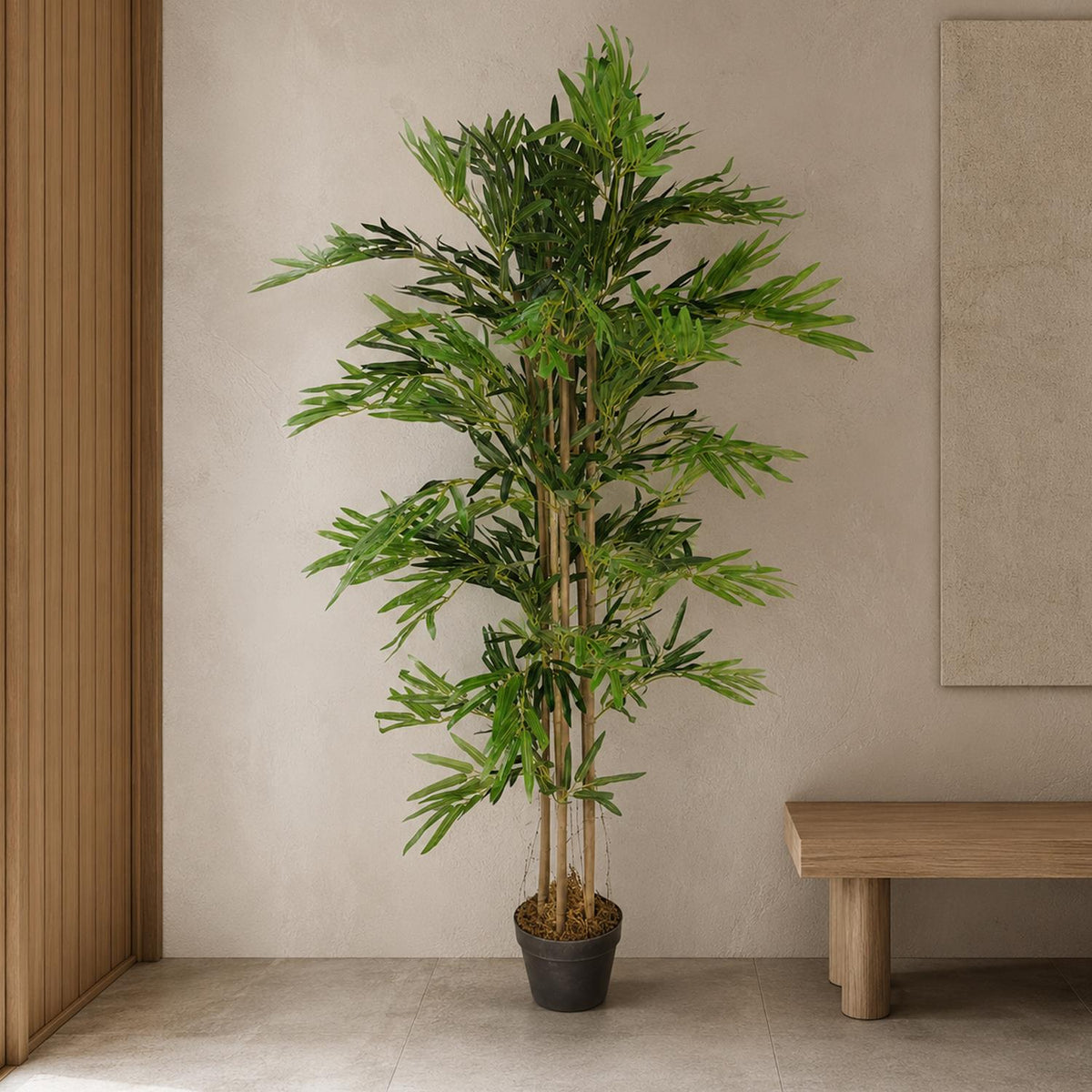 150cm Artificial Bamboo Tree with Natural Canes