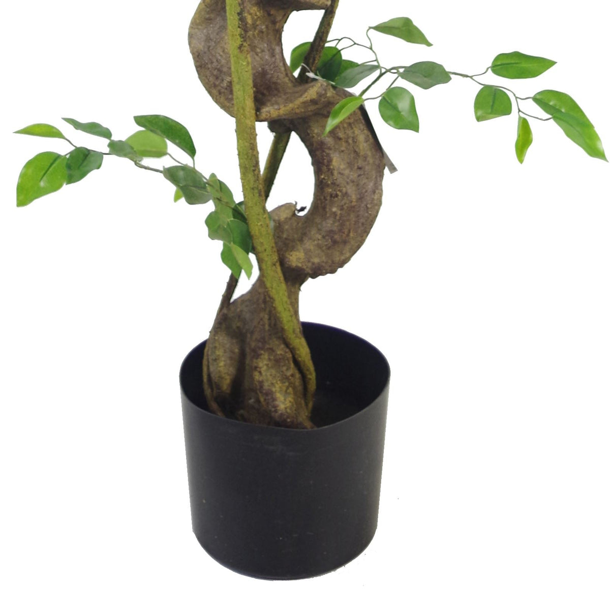 120cm Artificial Ficus Tree with Copper Planter