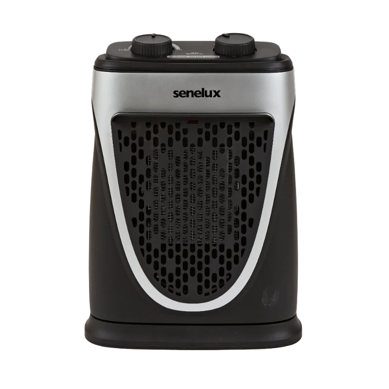 1500W Portable Ceramic Heater with Adjustable Thermostat