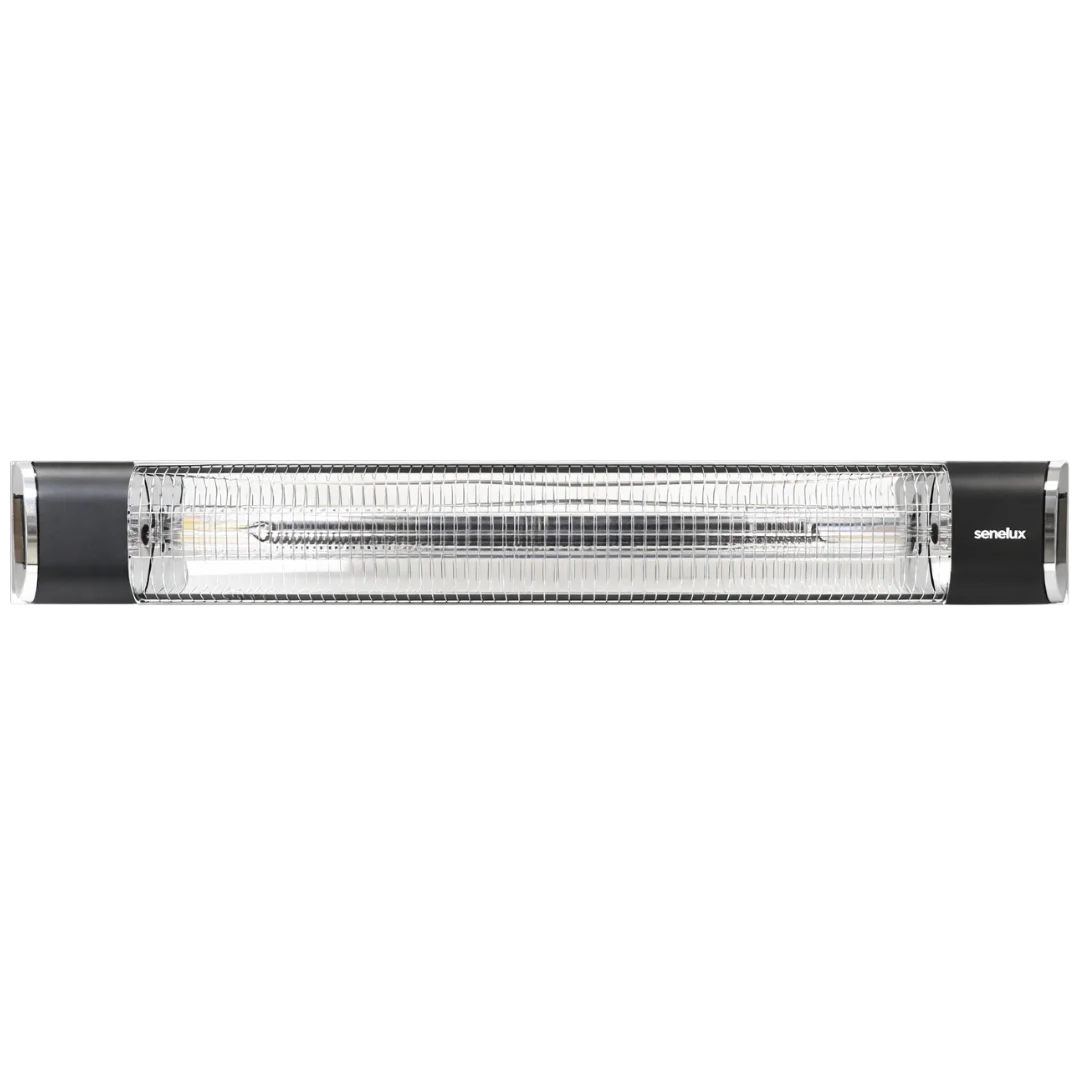 Wall-Mounted Infrared Patio Heater with Remote Control