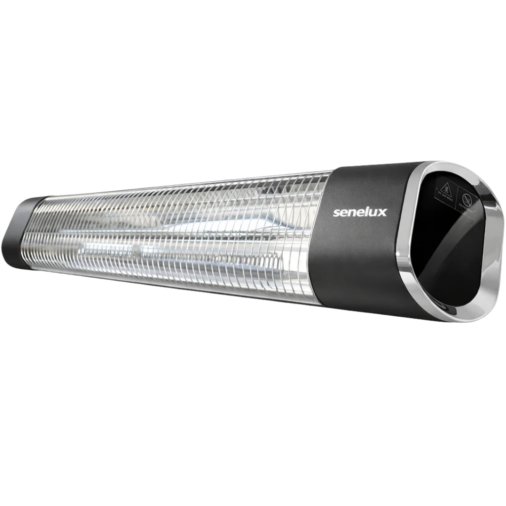 Wall-Mounted Infrared Patio Heater with Remote Control