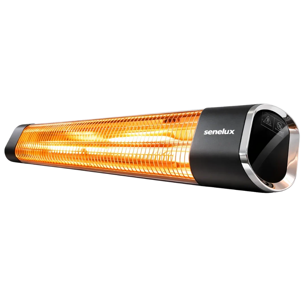 Wall-Mounted Infrared Patio Heater with Remote Control