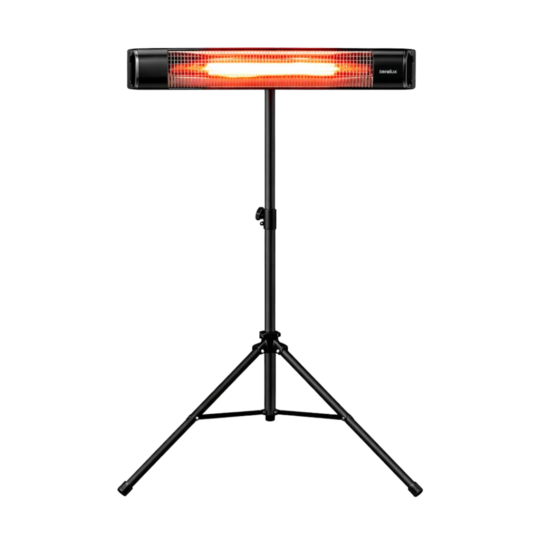 Tripod-Mounted Infrared Patio Heater with Remote Control