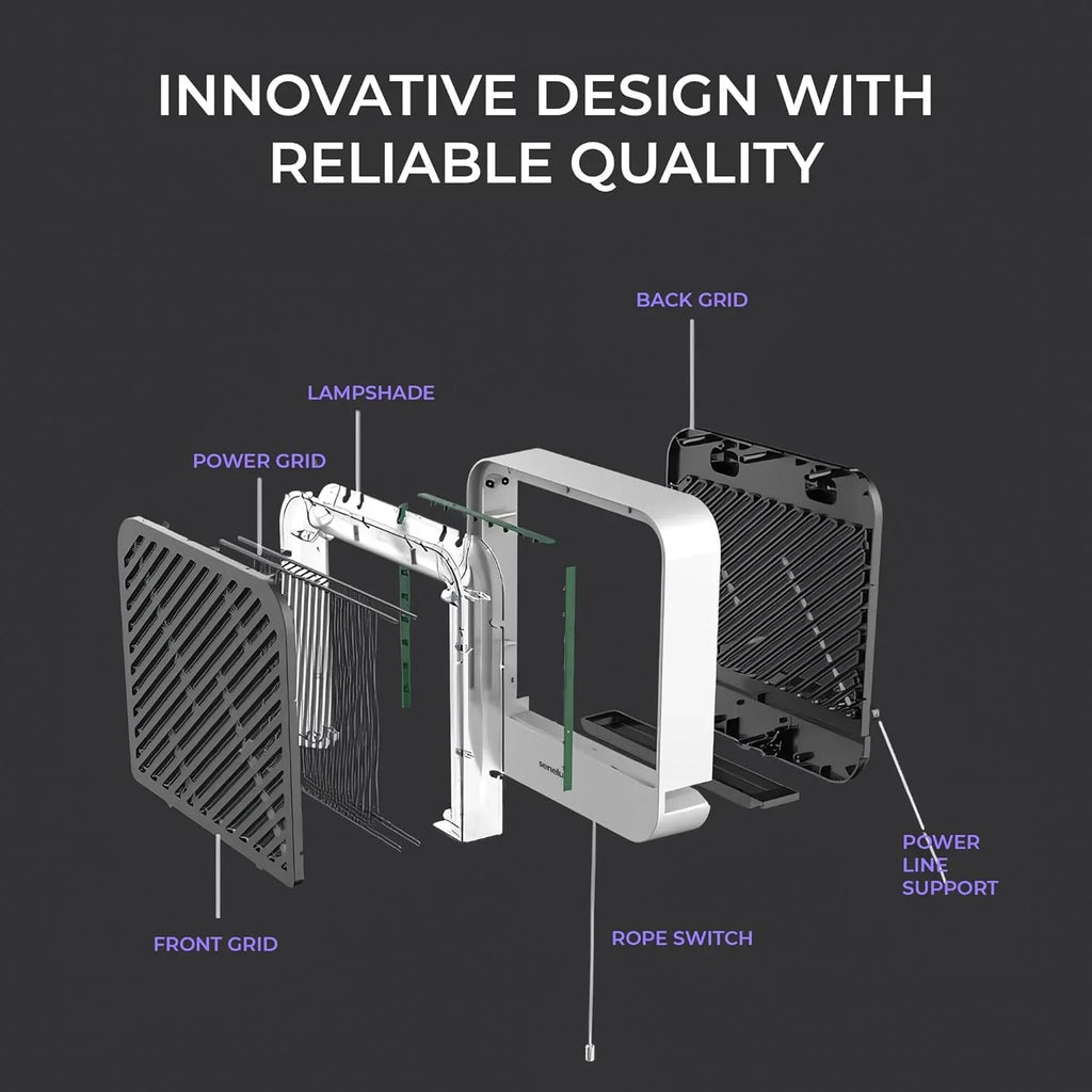 Refurbished Senelux 5W Wall-Mounted UV Bug Zapper