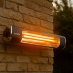 Wall-Mounted Infrared Patio Heater with Remote Control