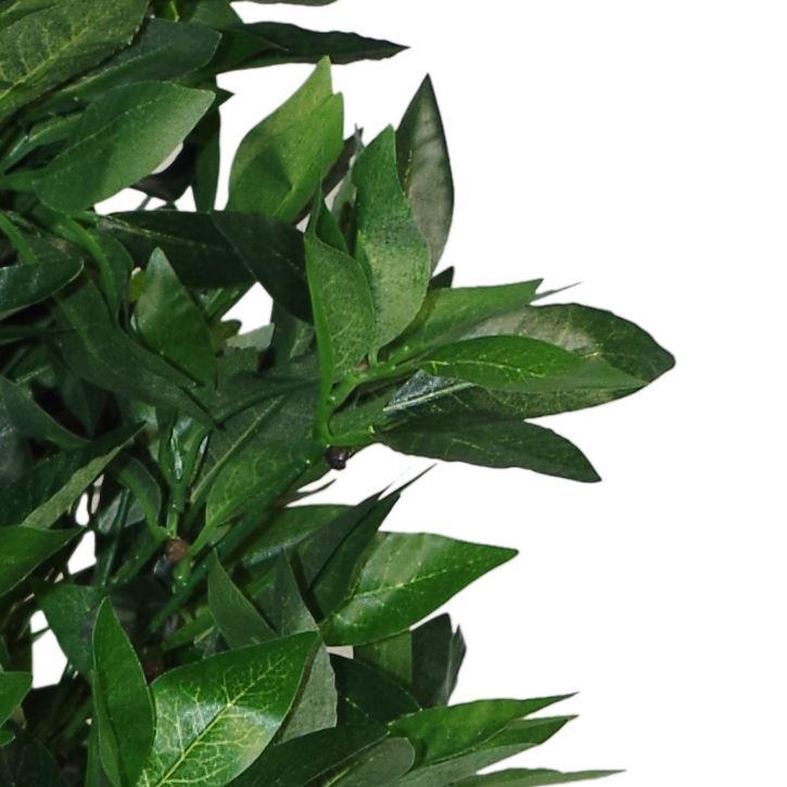 120cm Artificial Bay Laurel Cone Topiary