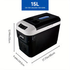 15L Portable Car Fridge for Camping and Travel