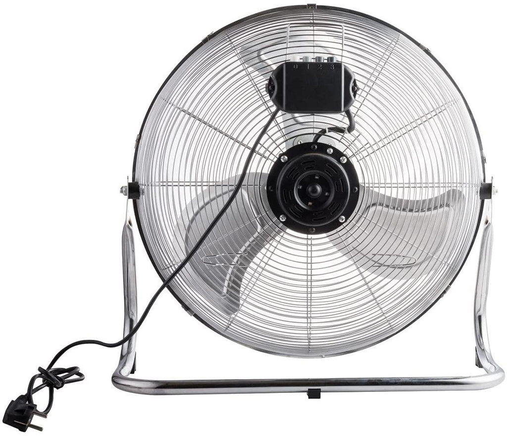 Refurbished Senelux 20-Inch Chrome Floor Fan
