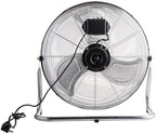 Refurbished Senelux 20-Inch Chrome Floor Fan