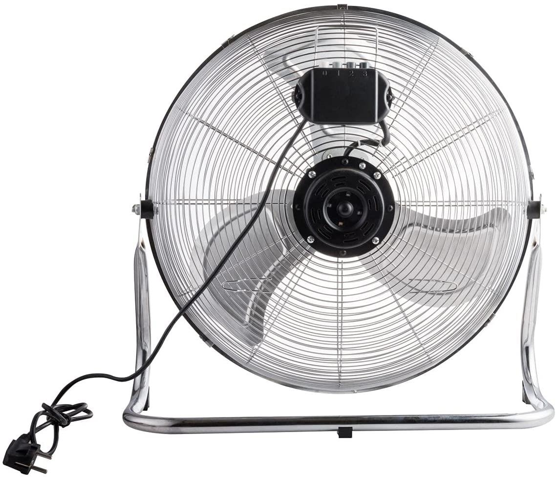 Refurbished Senelux 20-Inch Chrome Floor Fan