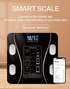 Smart Digital Bathroom Scale with App Connection
