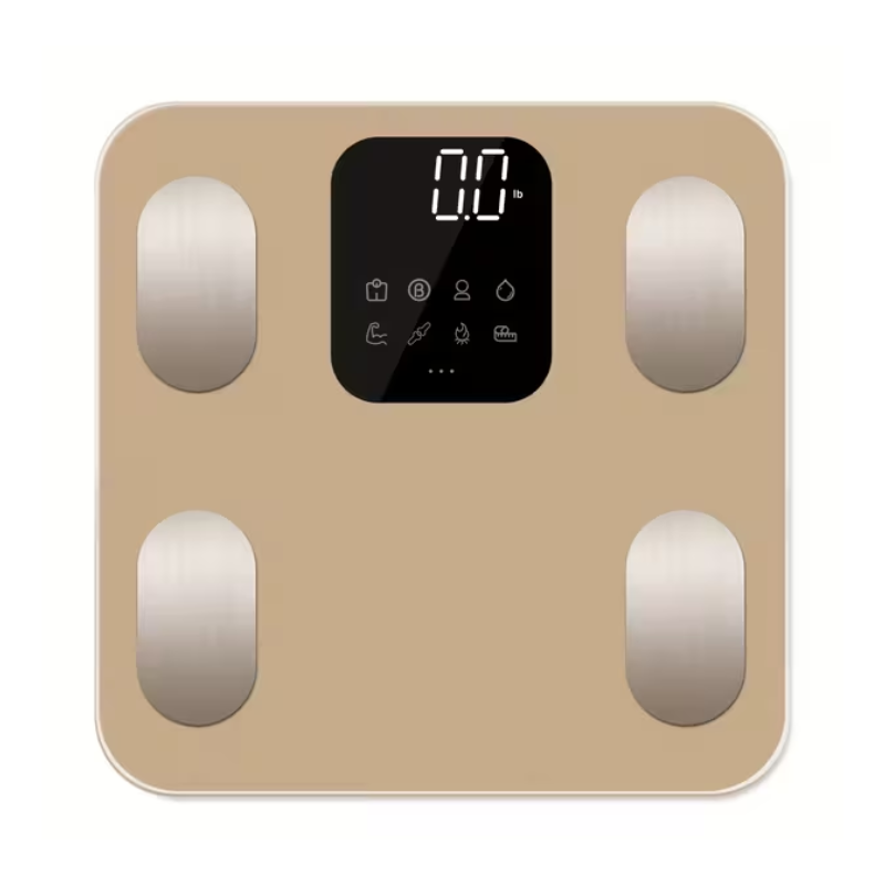 Digital Bathroom Scale with LED Display and App Connection